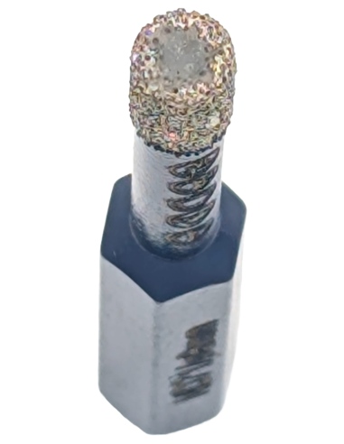 Koronka diamentowa do płytek Nozar o średnicy 6mm.