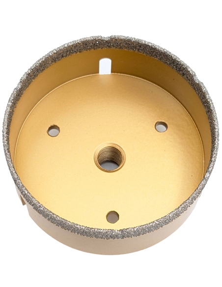 Nasyp diamentowy koronki do gresu Wertec o średnicy 100mm.