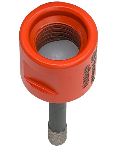 Mocowanie M14 koronki do gresu Wertec Matrix o średnicy 6mm  do szlifierki kątowej. Mocowanie M14 koronki do gresu Wertec Matrix o średnicy 6mm  do szlifierki kątowej.