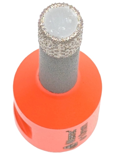 Nasyp diamentowy koronki do gresu Wertec Matrix o średnicy 10mm.