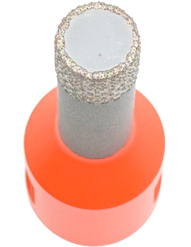 Nasyp diamentowy koronki do gresu Wertec Matrix o średnicy 12mm. Nasyp diamentowy koronki do gresu Wertec Matrix o średnicy 12mm.