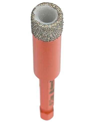 Koronka diamentowa do płytek Wertec o średnicy 12mm.