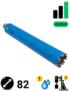 Korona diamentowa premium do zbrojonego betonu Tyrolit CDL TGD 34017777