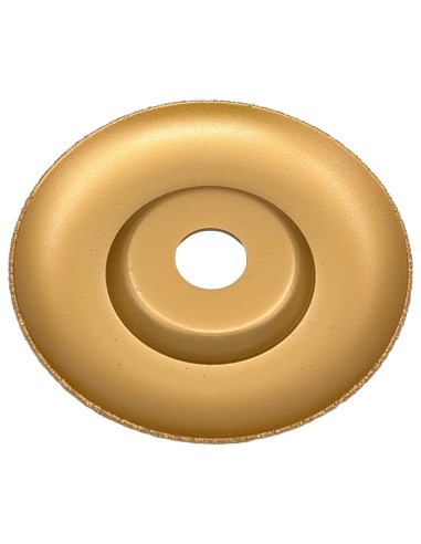Wypukła tarcza diamentowa Wertec Gold 125mm do szlifowania gresu.