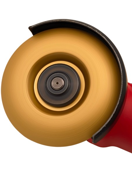 Wypukła tarcza diamentowa Wertec Gold 125mm do szlifowania gresu i glazury przy użyciu szlifierki kątowej.