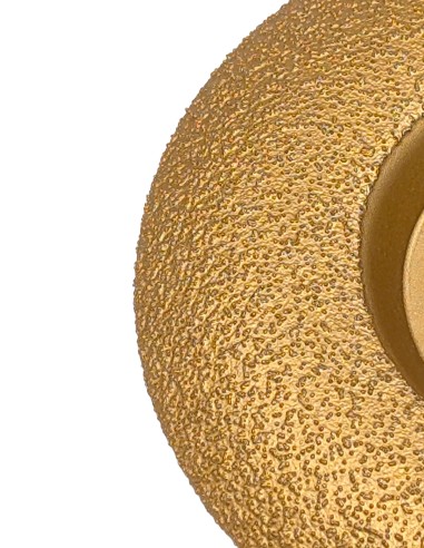 Segment diamentowy wypukłej tarczy Wertec Gold 125mm do szlifowania gresu i glazury.