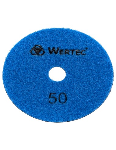 Dysk polerski do polerowania i szlifowania gresu Wertec 100mm - gradacja 50