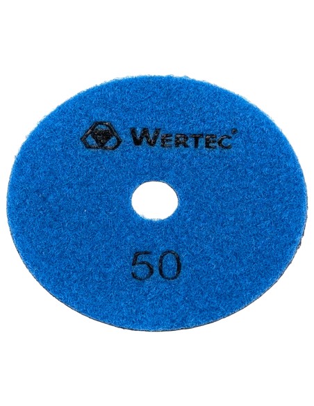Dysk polerski do polerowania i szlifowania gresu Wertec 100mm - gradacja 50