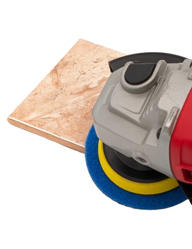 Dysk polerski do polerowania i szlifowania gresu przy użyciu szlifierki kątowej  Wertec 100mm - gradacja 50.