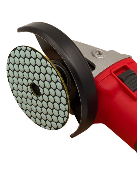 Dysk polerski do polerowania i szlifowania gresu przy użyciu szlifierki kątowej  Wertec 100mm - gradacja 100.