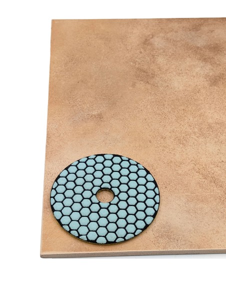 Dysk polerski do polerowania i szlifowania gresu Wertec 100mm - gradacja 100