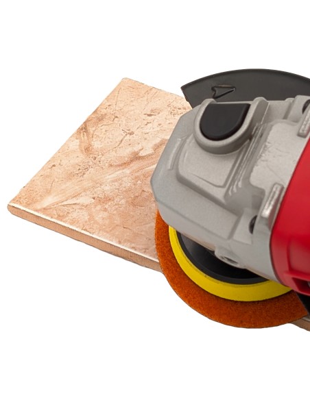 Dysk polerski do polerowania i szlifowania gresu przy użyciu szlifierki kątowej  Wertec 100mm - gradacja 200.