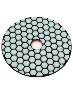 Dysk polerski do polerowania i szlifowania gresu Wertec 100mm - gradacja 200 2